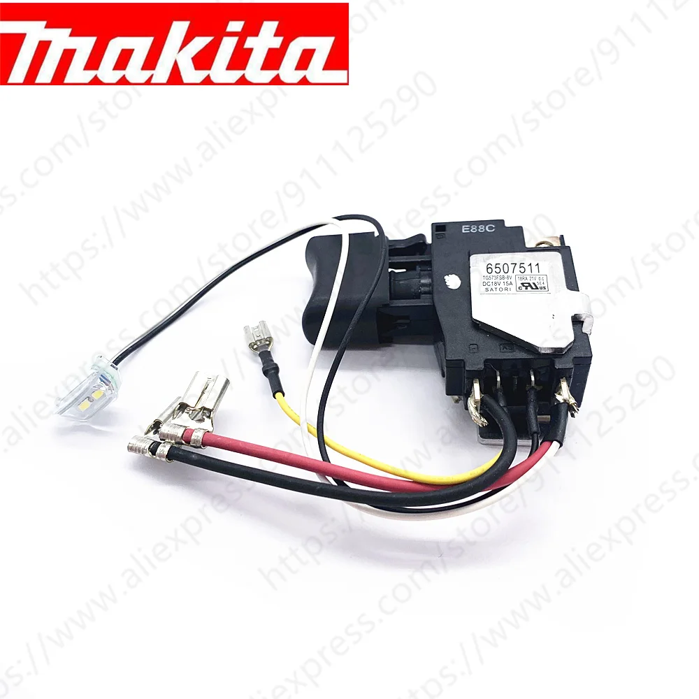 

Switch For MAKITA TD152D DTD152 DTD152Z DTD152RME DTD152RFE XDT11 6507511 650751-1