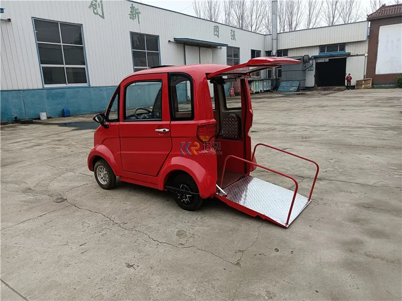 Adult Electric Motorcycle Tricycle Three Wheels Passenger Vehicles Europe Tuk Tuk Car With Battery