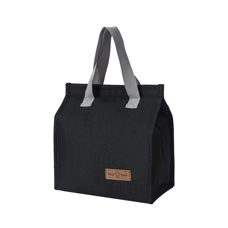 New Lunch Bag New Thermal Insulated Lunch Box Tote Cooler Handbag Bento Pouch Dinner Container School Food Storage Bags