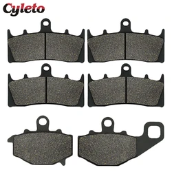 Motorcycle Front Rear Brake Pads for Kawasaki ZX6R ZX600 98-02 ZX 6R ZX636 2002 Ninja ZX9R ZX 9R ZX900 96-01 ZZR600J 2005-2008