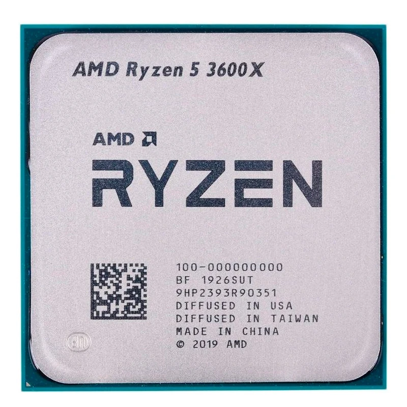 AMD Ryzen 5 R5 3600X 3.8GHz 6-Core 12-Thread CPU Processor 95W LGA AM4