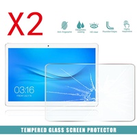 2Pcs Tablet Tempered Glass Screen Protector Cover for Teclast A10S  Tablet HD Eye Protection Explosion-Proof Tempered Film