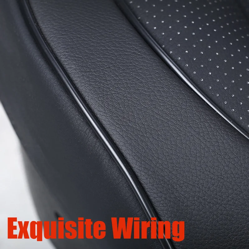 Luxury Leather Car Seat Cover Auto Chair Seat Cushion Protector Pad Waterproof Universal Fits for Most Sedan SUV Truck New