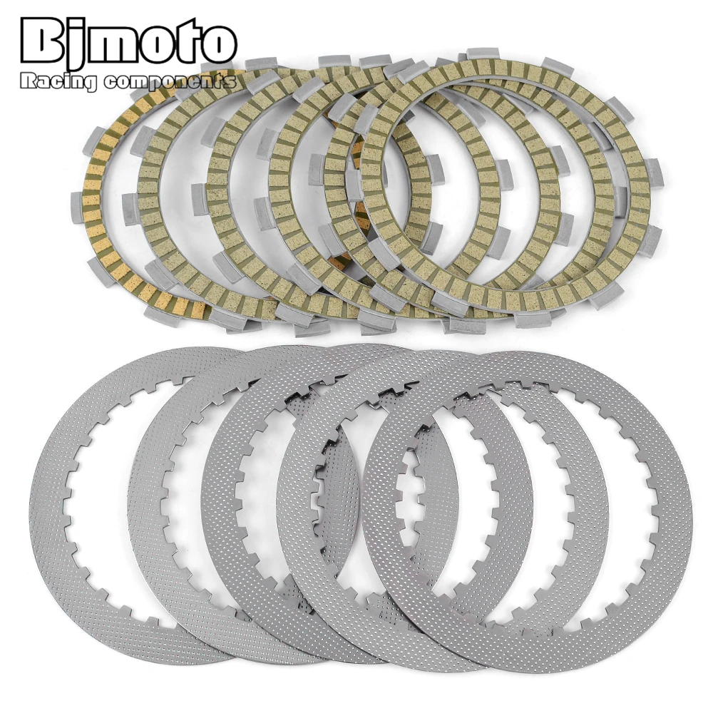 21441-37400 Clutch Friction Plates FOR Suzuki ST400V GSX400 GK7BA Inazuma ST400 Tempter ST GSX4 ST 400 21442-37401 21451-14A00