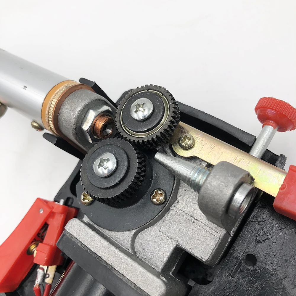 NEW Nylon Body Toothed Roller NBC-200A MIG Spool Gun Push Pull Feeder Aluminum Steel Welding Torch without Cable Wire 0.8-1.0mm