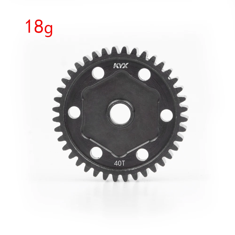 KYX Racing Hardened Steel Transmission Gears Gearbox Gear 40T Upgrades Accessories for RC Crawler Car Axial SCX10 III AXI03007