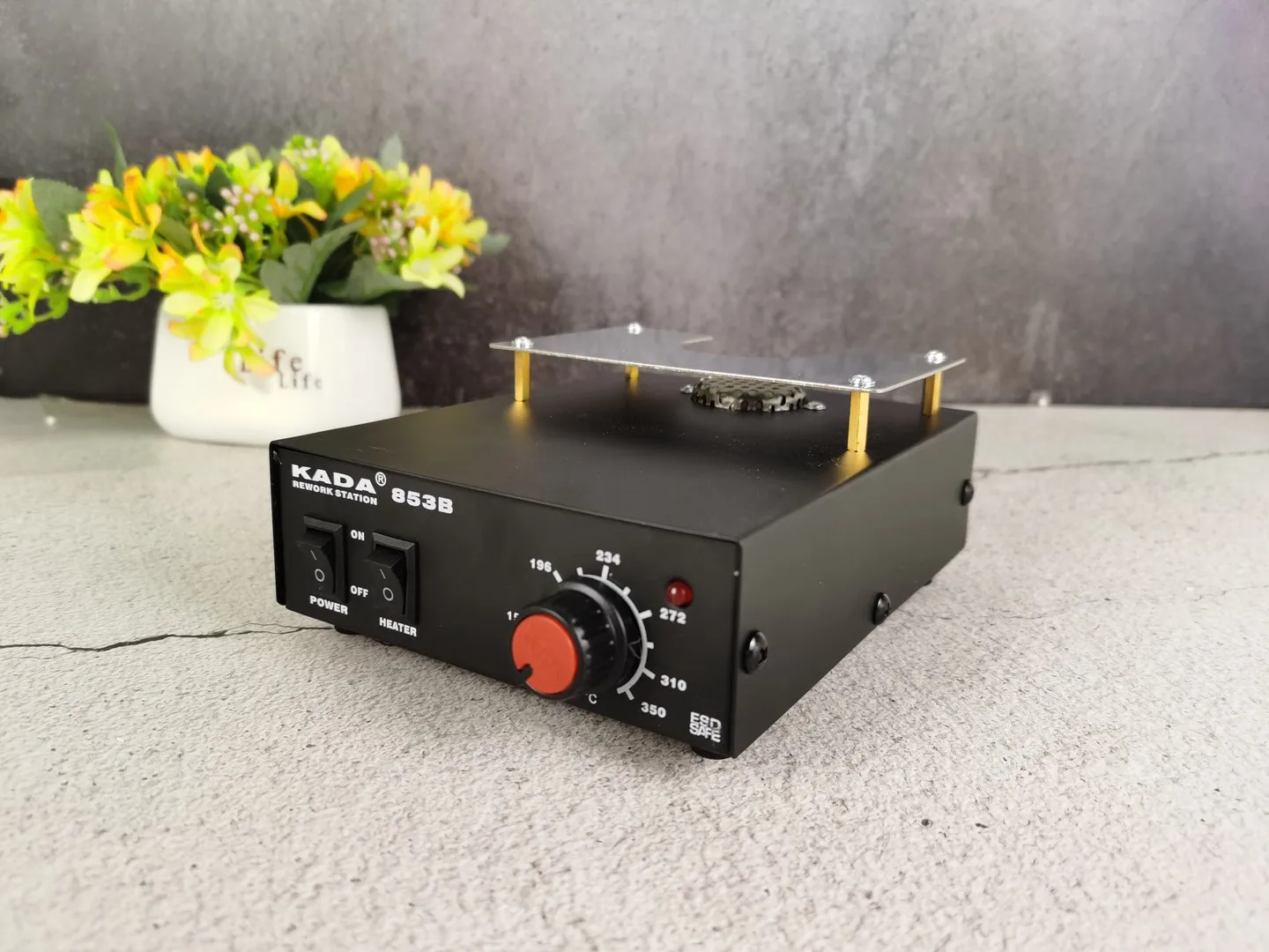 KADA 853 853B 220V / 110V 540W preheating station for BGA PCB BGA recycling station preheating / hot air desoldering station