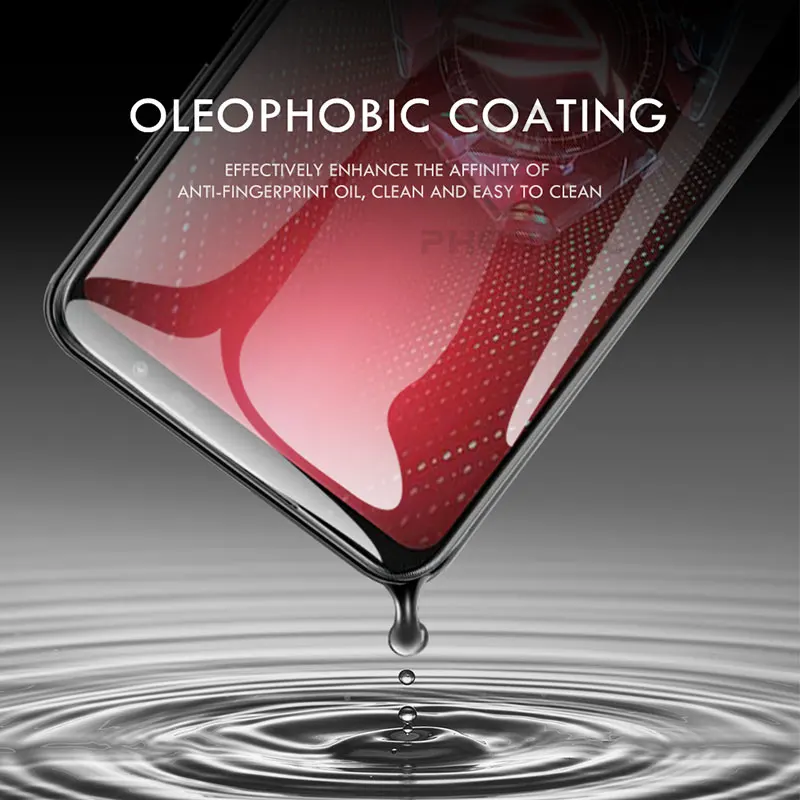 2Pcs Oleophobic Glass For Asus Rog Phone 5 Full Cover Screen Protector For Rog Phone 5 Pro 3 Tempered Glass Film
