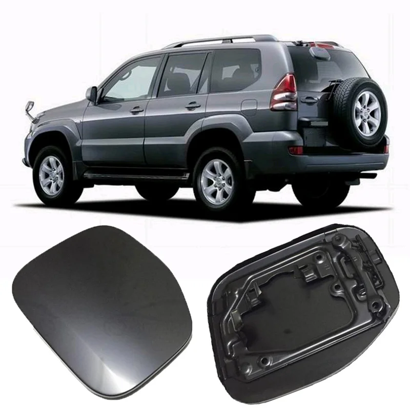 

Car styling accessories 1pcs For Toyota Prado LC120 FJ120 2700 4000 2003-2009 Unpainted External Fuel Tank Cap