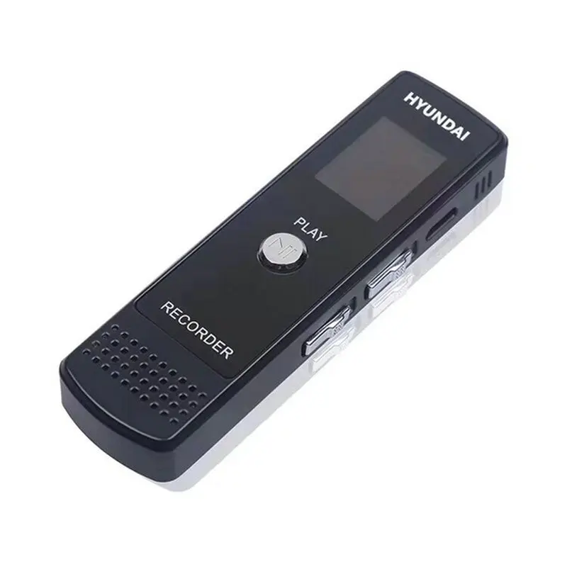 Hyundal E666 Professional Digital Voice Recorder AGC Smart Audio Activated Long Distance Recording HD Noise Reduction Dictaphone