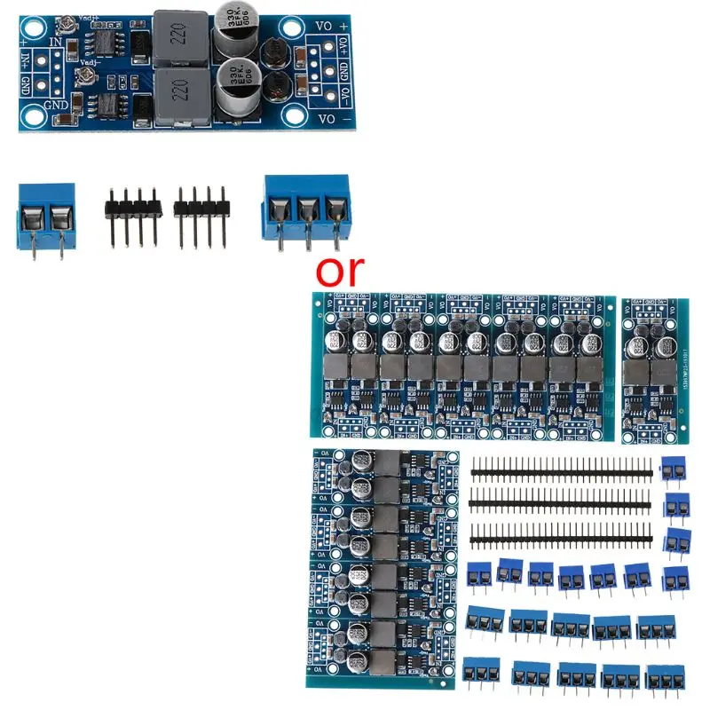 2021 New 30W DC-DC Step Down Dual Power Supply Module Adjustable Voltage Conversion Board