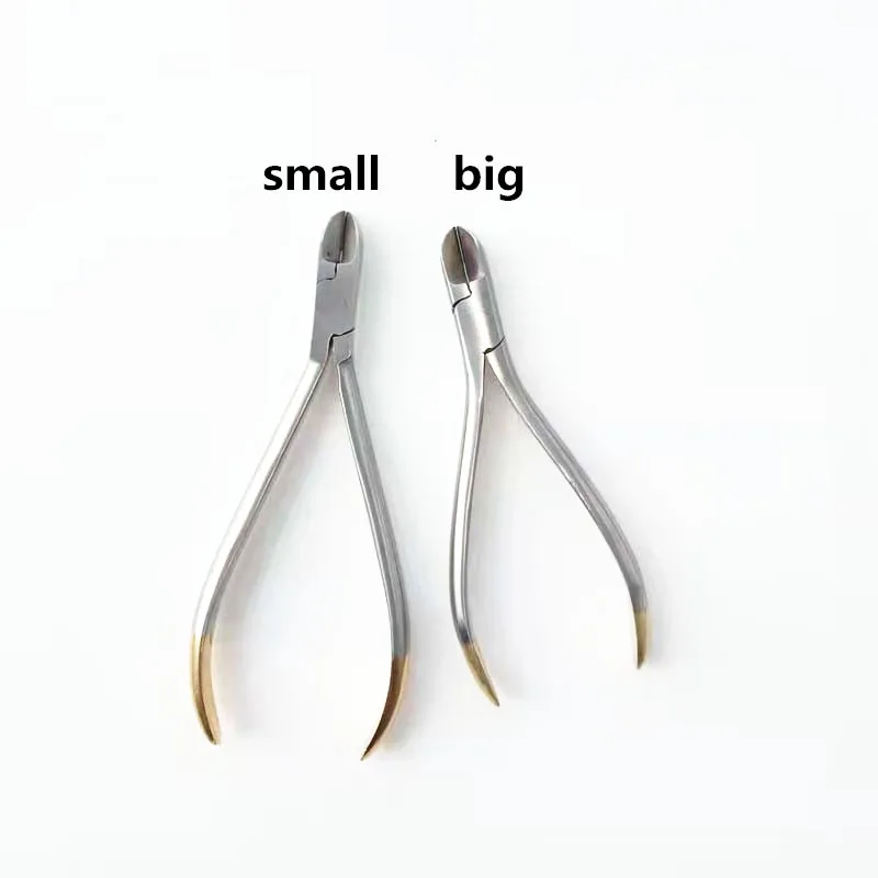 Dental Thin Wire Cutter Pliers Forceps Stainless Steel Wire Filament Cutting Pilers Orthodontic Plier Tools Dentist Lab Forcep