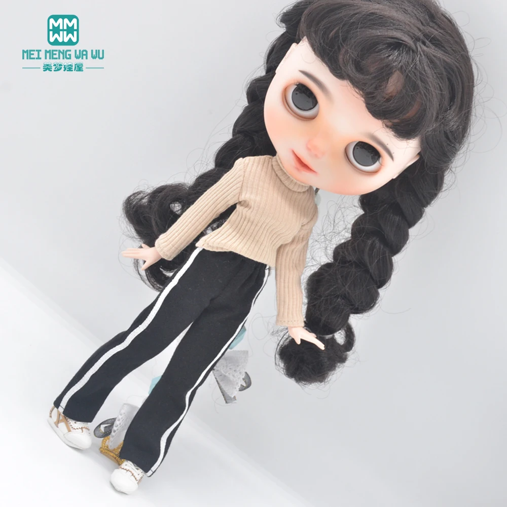 Passend für Blyth Azone OB22 OB24 Puppenkleidung und Zubehör, bonbonfarbener Rollkragenpullover, Leggings – Detail 22