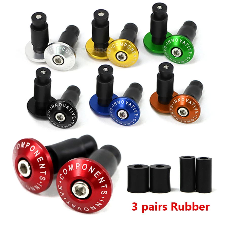 Motorcycle Handle Bar End Weight Handlebar Grips Cap Anti Vibration Silder Plug for Yamaha Kawasaki honda Dirt Bike