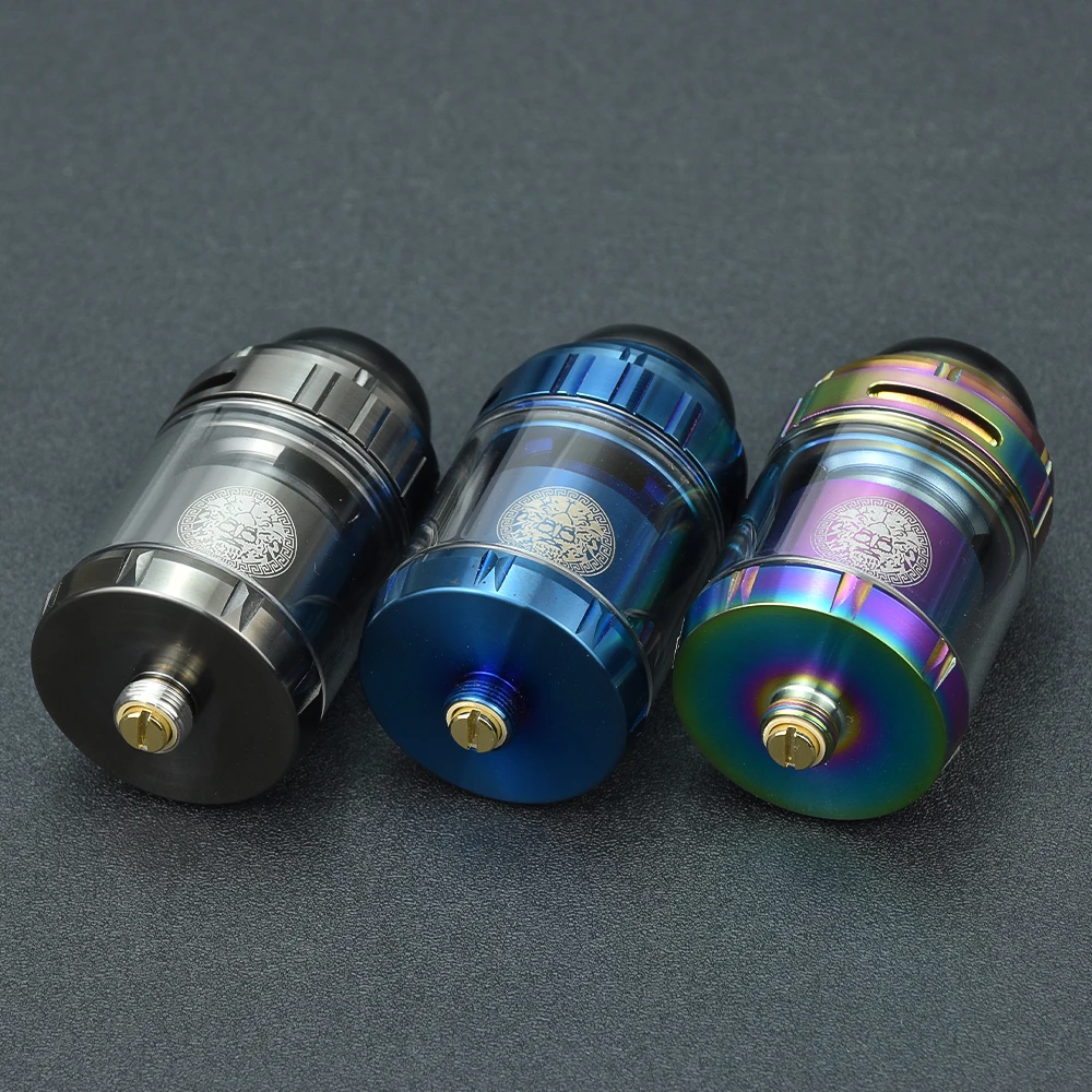 25 مللي متر Vape Zeus x Zeus x mesh 3.5 مللي 4.5 مللي تدفق الهواء المدخول قابل للتعديل 316 SS المزدوج لفائف Vape خزان RTA Vaper البخاخة Kylin M برو هيئة الطرق والمواصلات