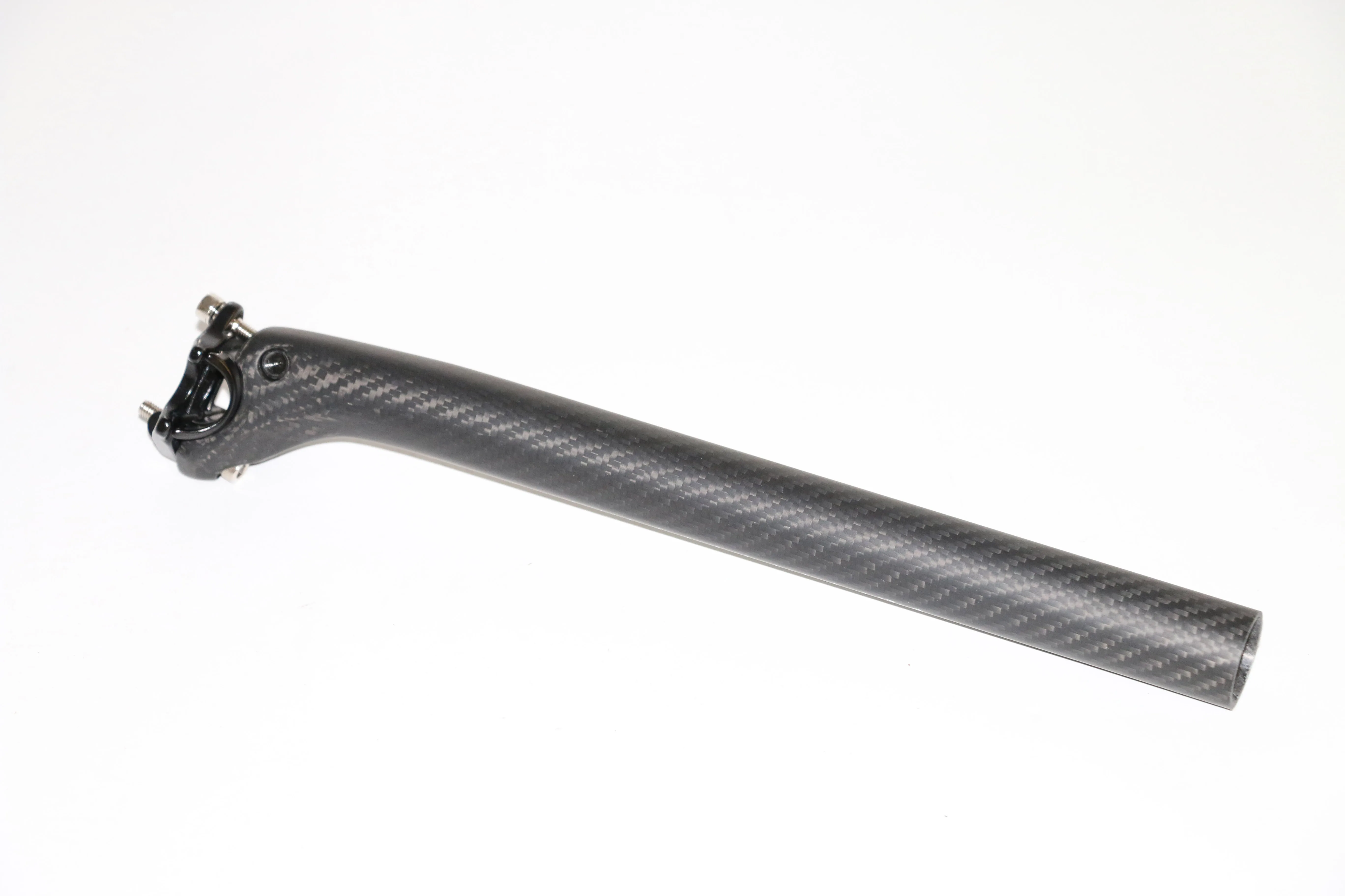 Newest Mountain bike matt 3K full carbon fibre bicycle seatposts Road MTB seat post parts 25.4/27.2/30.8/31.6*350mm 25mm offset