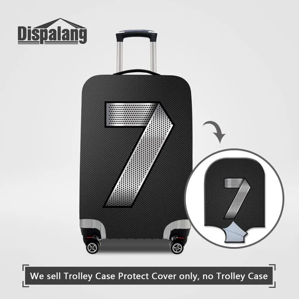 

Personalized Custom Logo Luggage Protective Cover Lucky Number Anti-scratch Travel Accessories For 18-32 Inch Suitcase