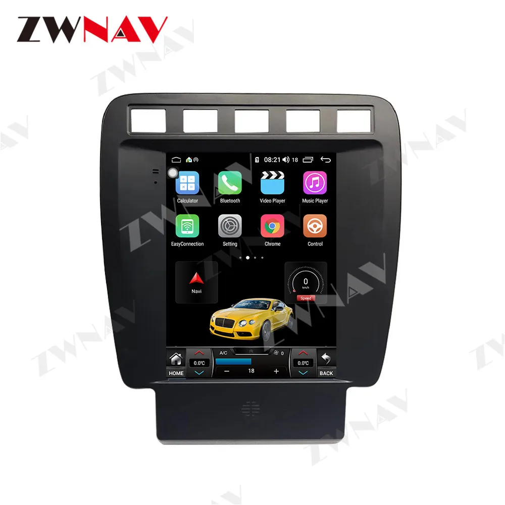 For Porsche Cayenne 2002 2003-2009 Android 12 CARPLAY 7862 Tesla Style Big Screen  Car Multimedia Player Audio Radio stereo