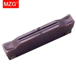 MZG-Herramienta de mecanizado Indexable MGMN300-H ZP30, acero inoxidable, procesamiento, ranurado, corte, carburo de tungsteno, insertos CNC