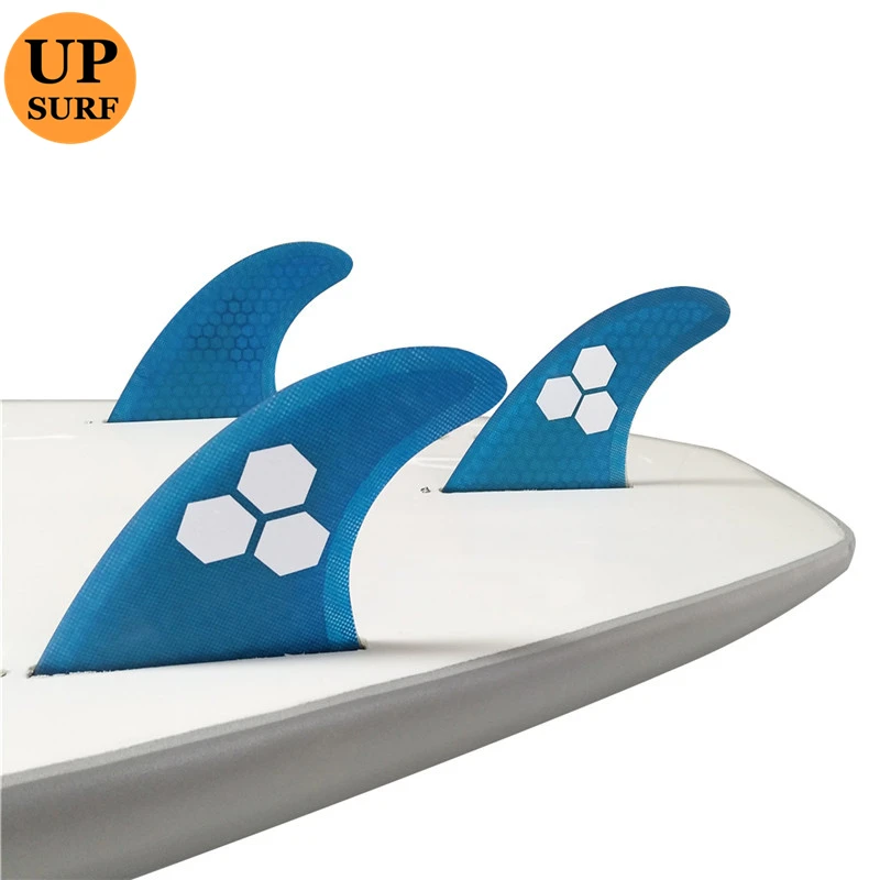 Honeycomb Tri Fin S Single Tabs Surfer Accessories Thruster Surf Fin UPSURF FUTURE Fins G3 Thruster Surf Fin suporte prancha de