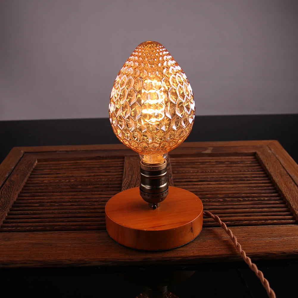 E27 Retro Spiral Light LED Filament Bulb 110V 220V ST64 G80 G95 G125 Dimmable 4W 2200K Vintage Lamps For Decorative Lighting