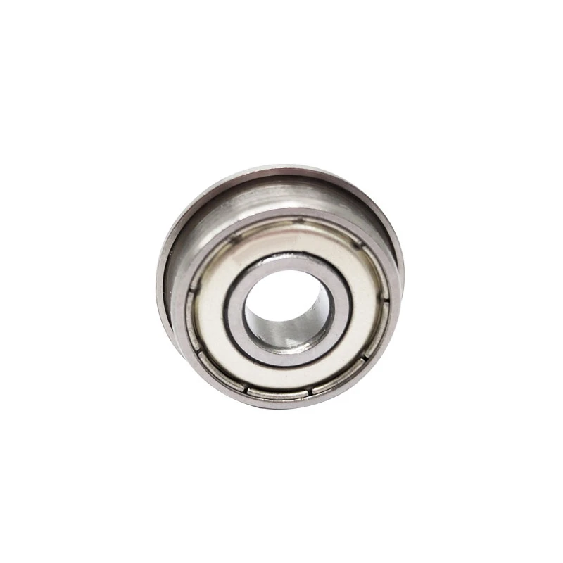 200pcs/lot Flanged bearing F6000ZZ 10x26x8mm miniature flange deep groove ball bearings F6000-ZZ 10*26*8 mm