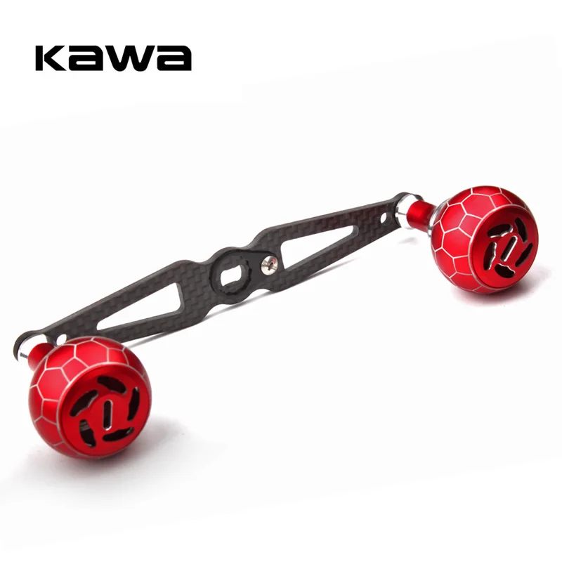 Kawa New Fishing Reel Handle Carbon Fiber Handle For Baitcasting So Lighte High Quality Hole Size 8*5/7*4mm Length 130mm