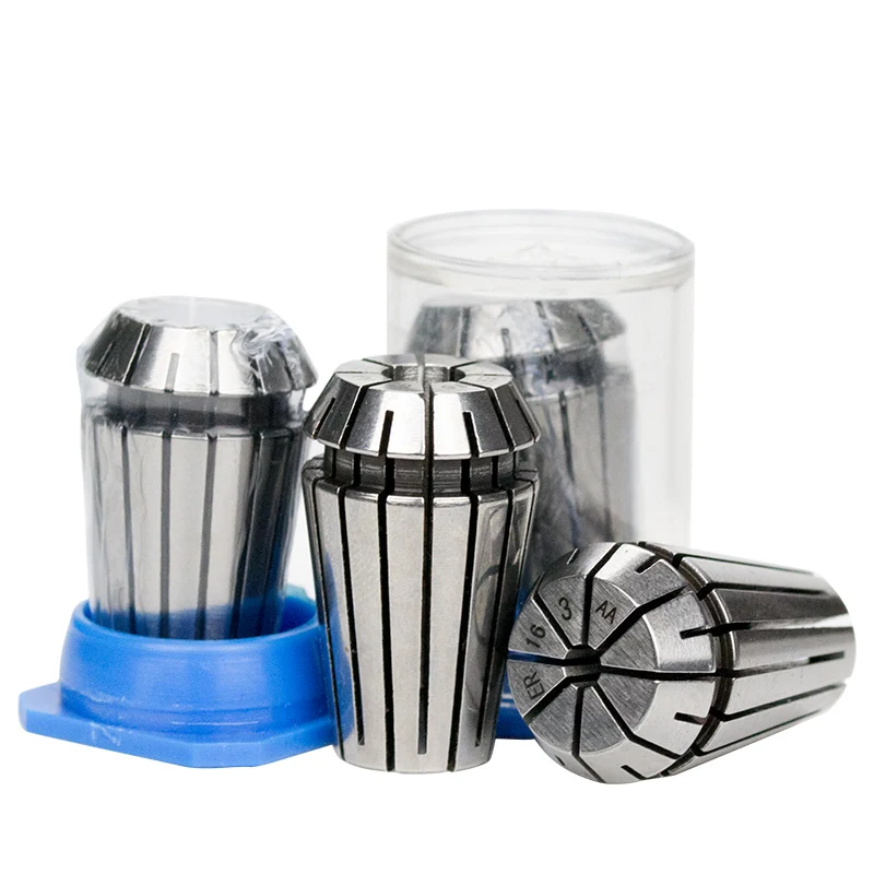 1/5 Chiếc ER8 ER11 ER16 ER20 0.008 1MM 6.5MM 10MM Mùa Xuân Collet Độ Chính Xác Cao Collet bộ Cho Khắc CNC Máy Tiện Cối Xay Dụng Cụ