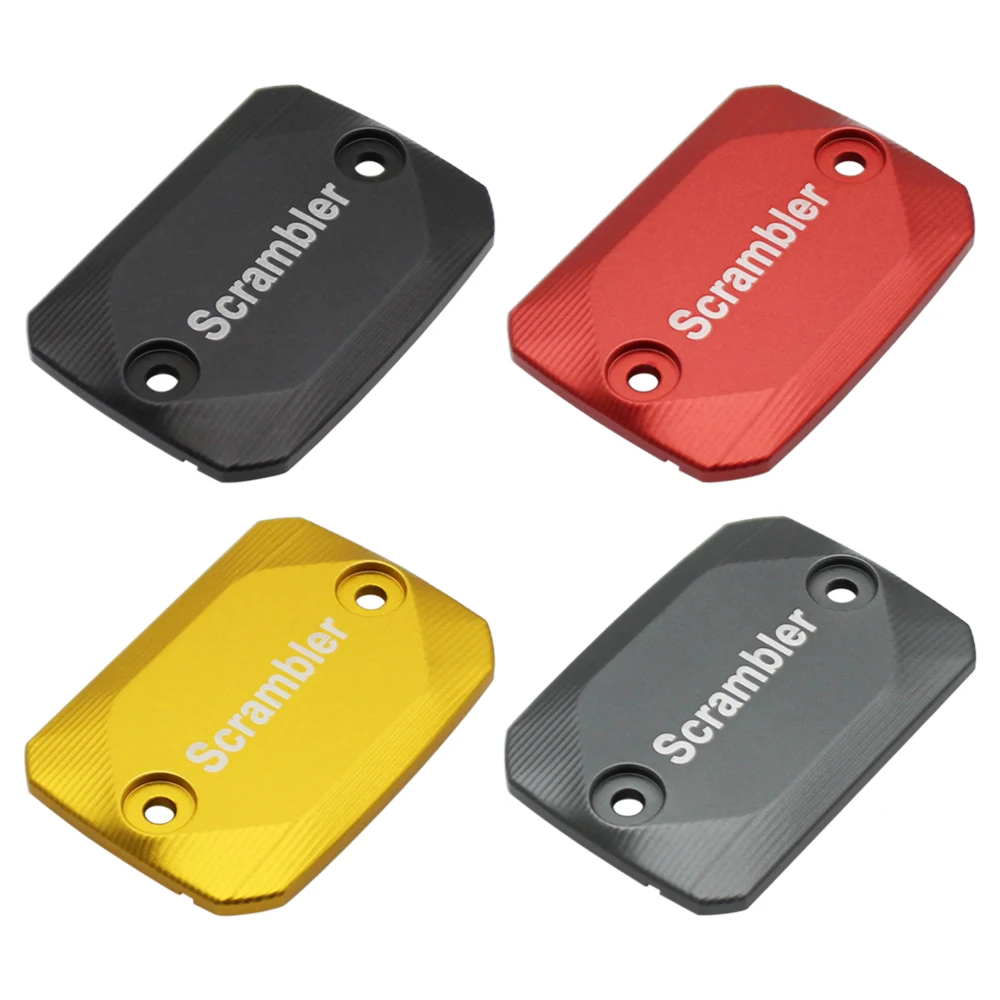 

CNC Aluminum Motorcycle Brake Fluid Fuel Reservoir Tank Cap Cover For Ducati SCRAMBLER 2014-2019