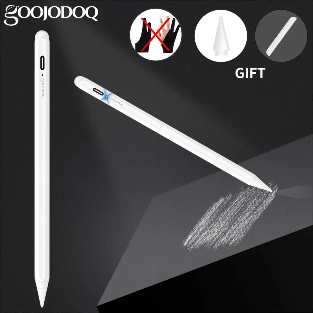 For iPad Pencil with Palm Rejection,Stylus Pen for Apple Pencil 2