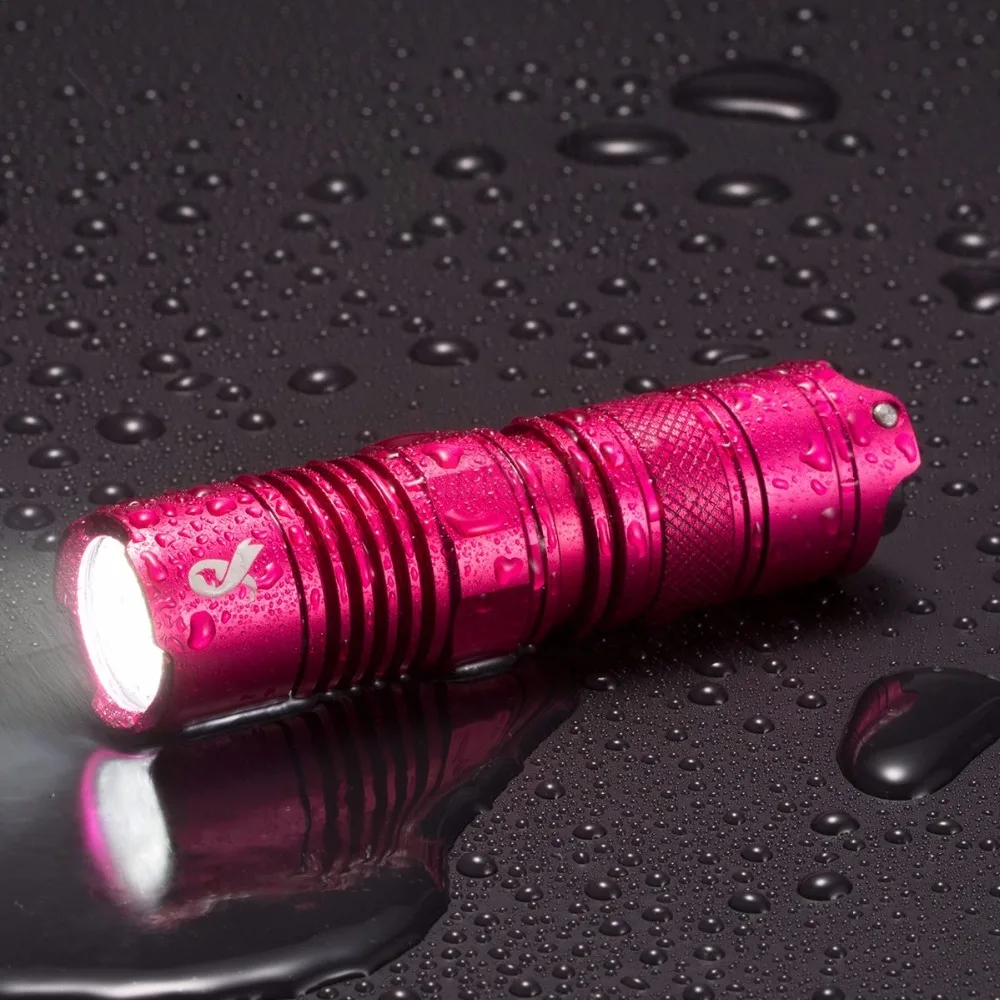 Top Sales NITECORE P05 Pink/ Black 18350 CREE U2 LED Law Enforcement Military Precise Flashlight MINI Self-Defense Wholesale