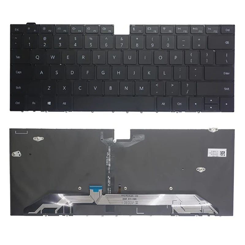 

Replacement Keyboards for HUAWEI MateBook X Pro MACH W19 W29 BL W19B W19C laptop MACH-W19 MACH-W29 black keyboard