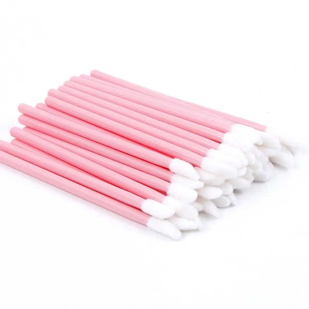 

Wholesale 4000pcs Pink Lipstick Wands Gloss Scrub Lip Brush White Black Blue