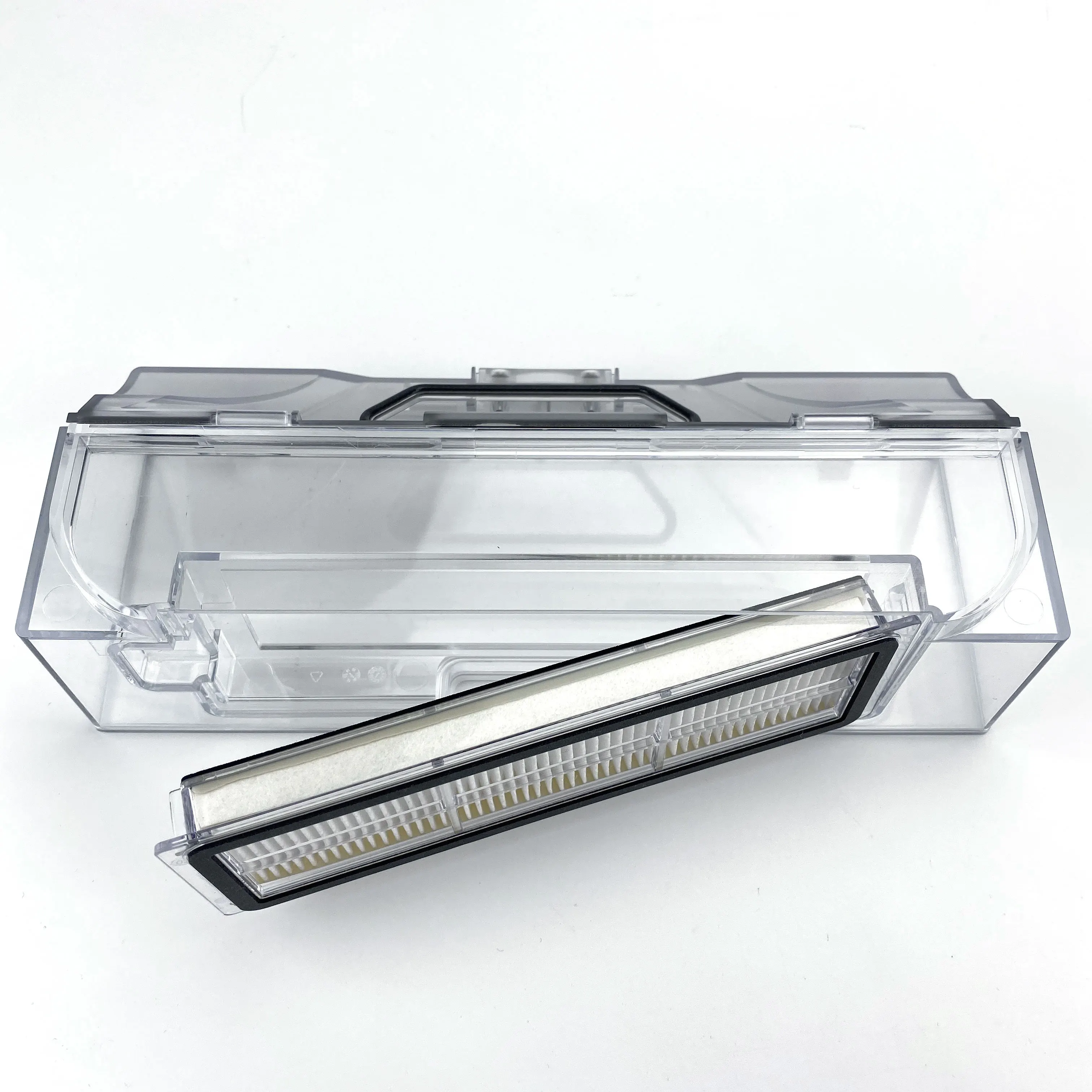 Caja de cubo de polvo y paquete de Repuesto de filtro Hepa para Xiaomi Mi Robot Vacuum Mop 1C 1T Dreame F9, piezas de repuesto para Robot aspirador