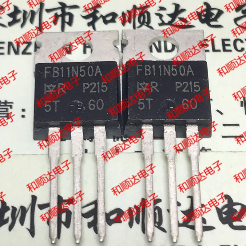 10PCS   FB11N50A IRFB11N50A  TO-220 500V 11A