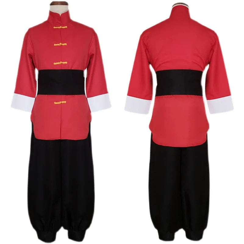 Anime Ranma 1/2 Tendou Akane Cosplay Kostuum Mannen Vrouwen Chinese Stijl Uniform Voor Halloween Carnaval Party Pak Pruik Schoenen