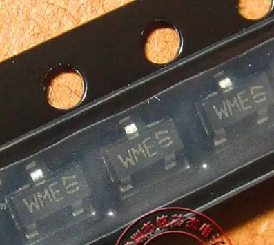 Trípode piezas MMBZ27VCL para dispositivos electrónicos, diodo de 27V, marcado WME100 % nuevo y ORIGINAL, 100 SOT23-3