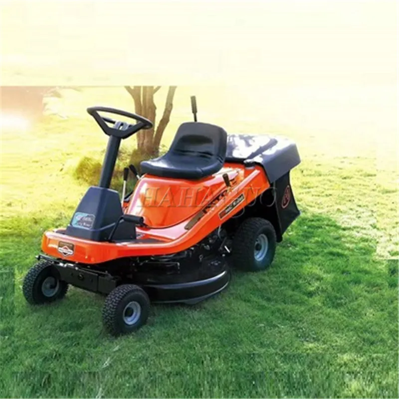 حار Sale12.5HP العشب آلة جرار المرج أحدث البنزين ركوب جزازة العشب جرار