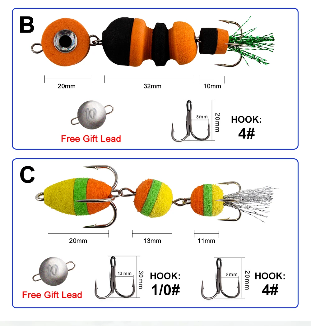 FTK NEUER MANDULA Größe S/M Angelköder SwimBait 28 Farben Bass-Köder Insektenköder Weicher Angelköder Pesca Angelwobbler – Detail 9