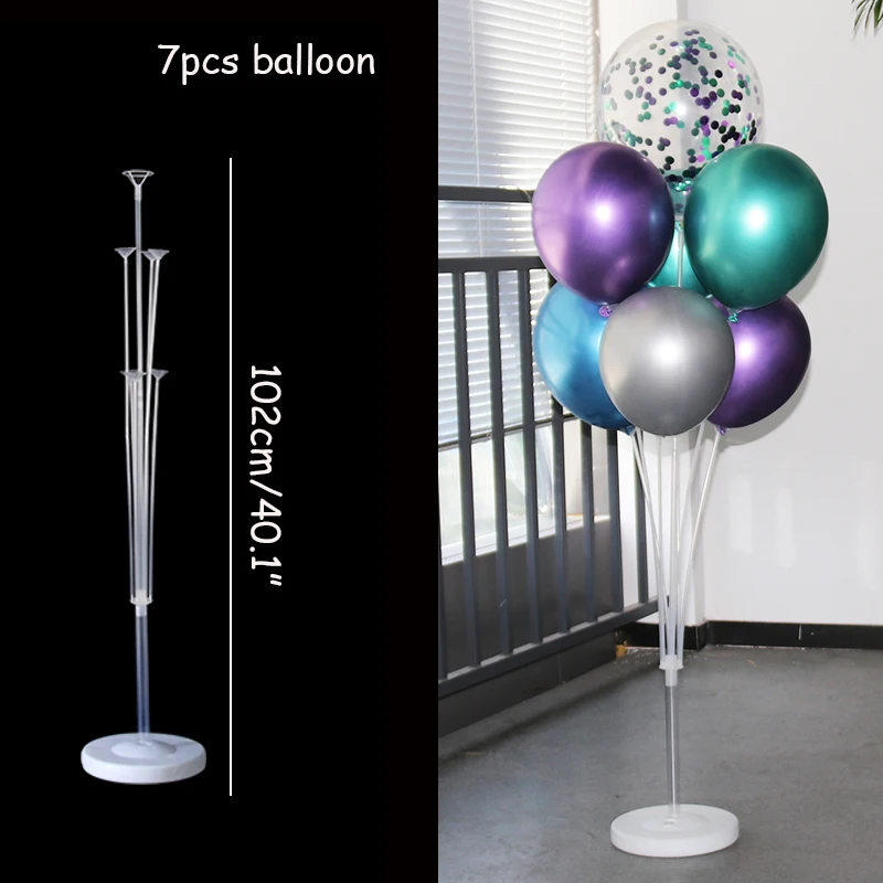 Weigao 7/10 Buis Ballon Stand Verjaardag Ballonnen Boog Stok Houder Bruiloft Decor Ballon Globos Verjaardagsfeestje Decoraties Kids