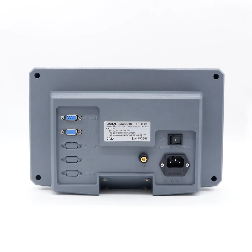 Imagem -02 - Conjunto Completo de Eixos Dro Kit Pinça de Torno de Fresagem Display de Leitura Digital com Peças Régua Óptica 5um Linha Codificadora de Escala Linear