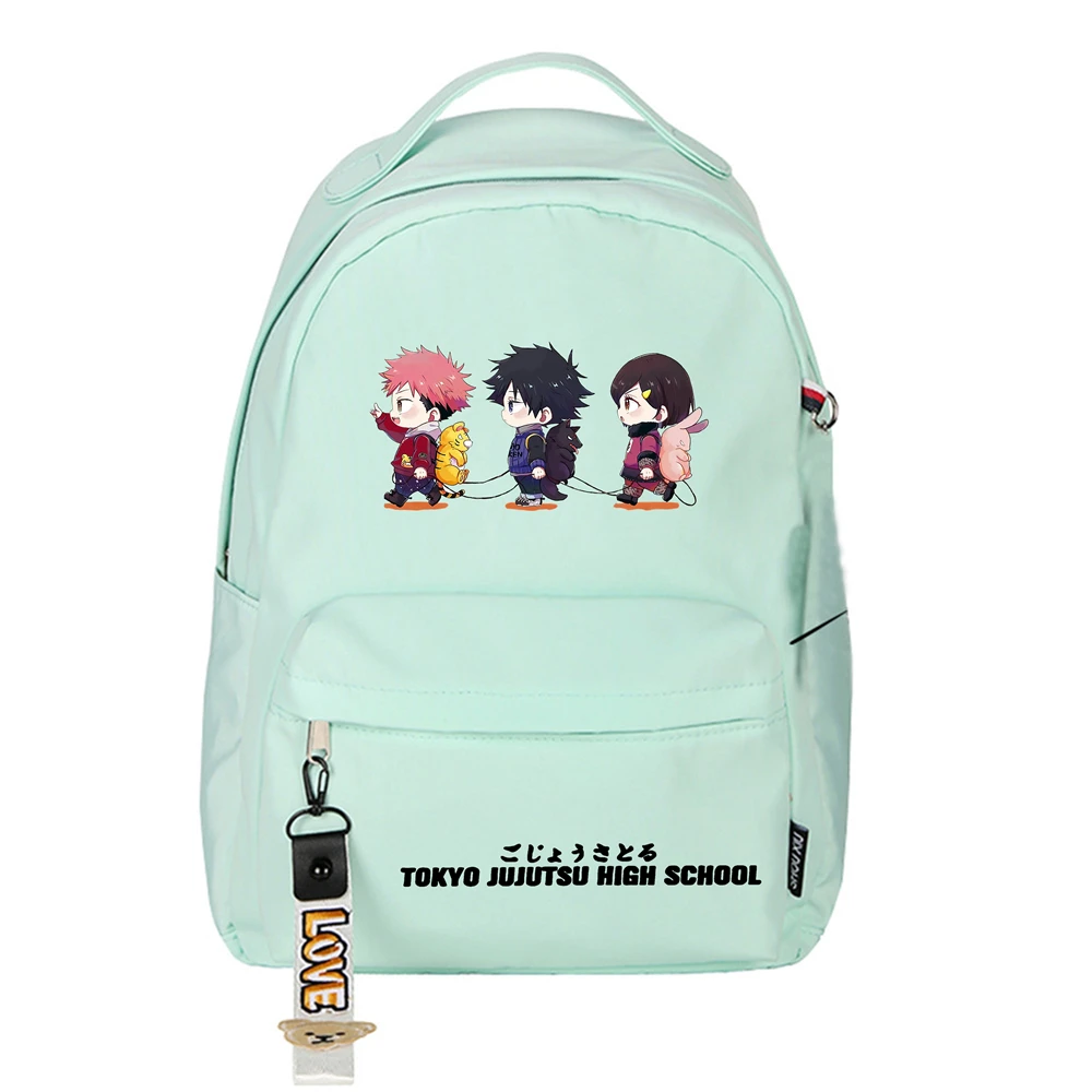 

Jujutsu Kaisen Girls Kawaii School Bags Anime Bookbag Women Pink Travel Backpack Small Shoulder Bags Rugzak