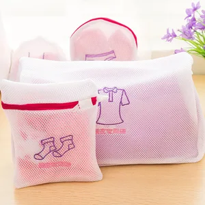 Kit Cuci Pakaian Cuci Bra Kaus Kaki Pakaian Dalam Berritsleting Jala Pakaian Dalam Wanita Tas Cucian Mesin Cuci Tas Cucian Kotor 10 keranjang cucian pink penjualan terbaik - №