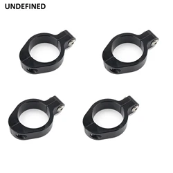 Motorcycle Headlight Bracket Mount Clamp CNC Fork Tube Holder Support Clamps For Harley Cafe Racer Chopper Bobber Bike Universal