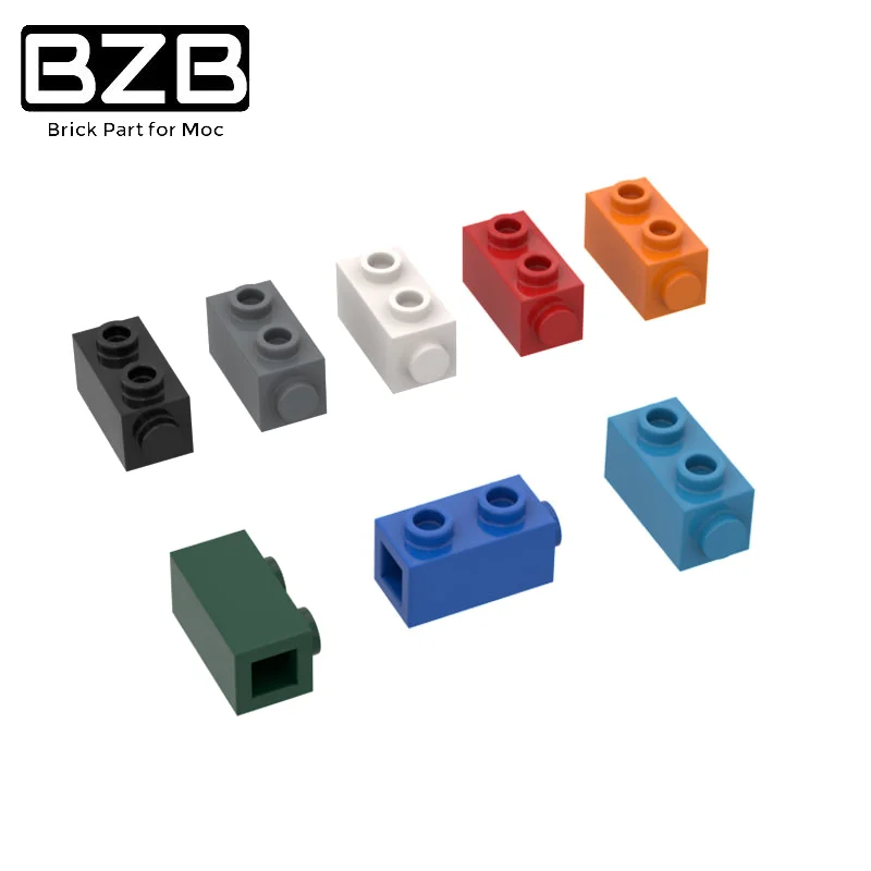 

BZB MOC 32952 1x1x1 2/3 One-side Double Bump Bricks Creative Building Block Model Kids DIY High-tech Brick Parts Toys Best Gifts