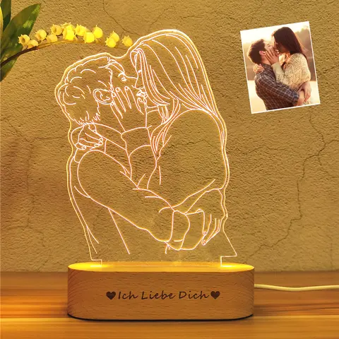 Custom 3D Photo Night Light ZPAA