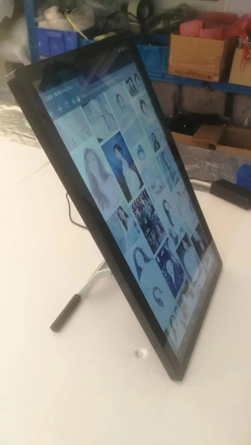 Gezichtsherkenning Id Kaarder Ingebouwde 15 17 19 "Inch Digitale Tablet Lcd Touch Screen Display