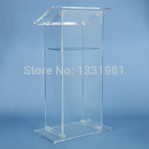 with high quality clear acrylic podium pulpit lectern Manufacturer supplies acrylic lectern