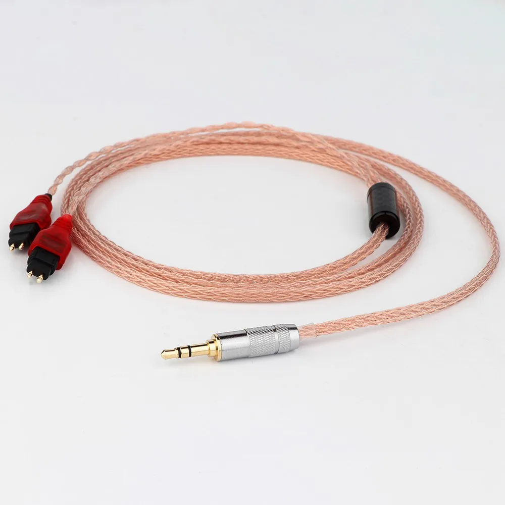 HD580 HD600 HD650 HDxxx HD660S HD58x HD6xx Headphone 2.5mm 3.5mm Balanced 16 Cores Single crystal copper Earphone Cable