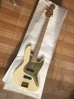 2021 brand new high quality 4 chord JAZZ BASS Golden accessories The lens guard free delivery